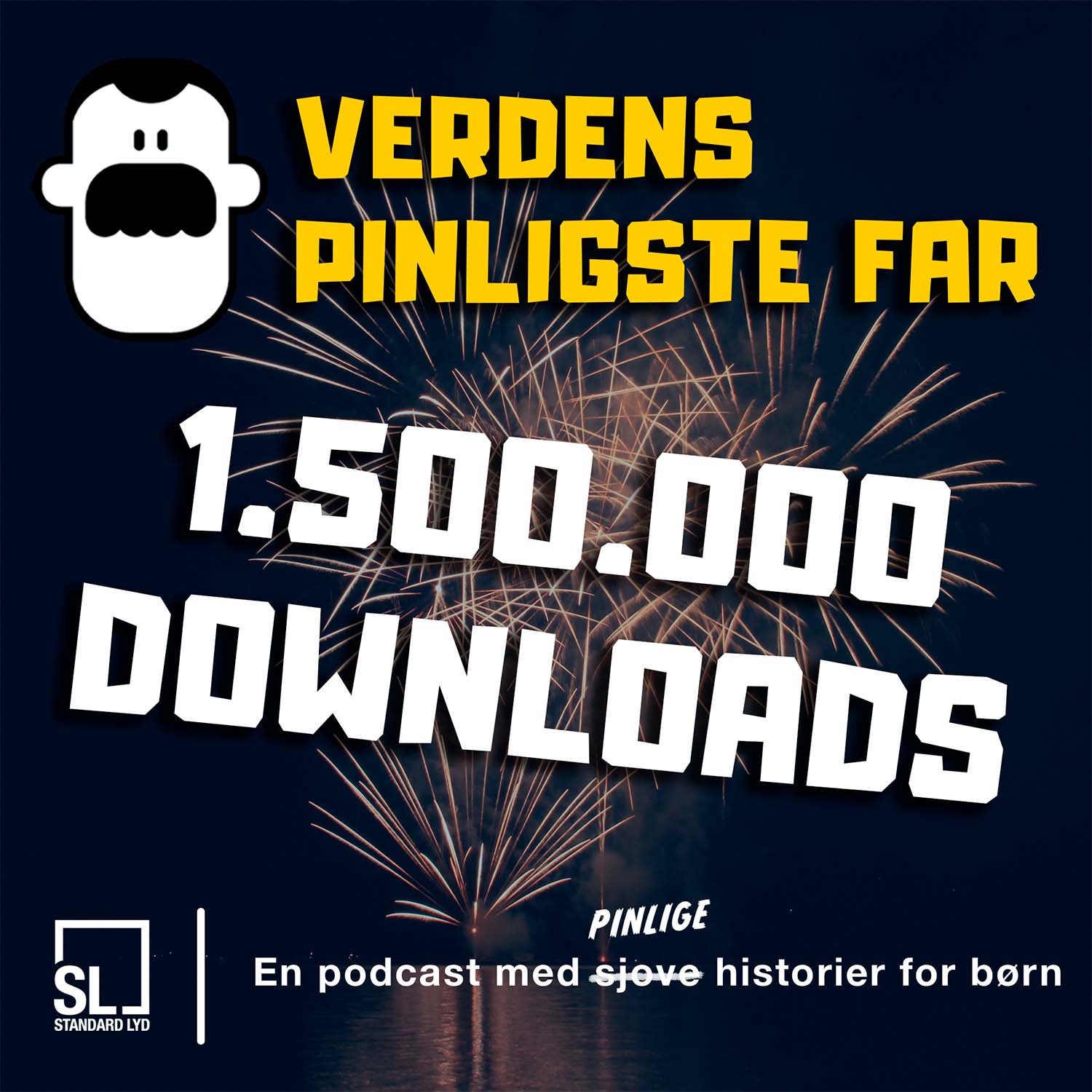 Verdens Pinligste Far har fået 1500000 downloads